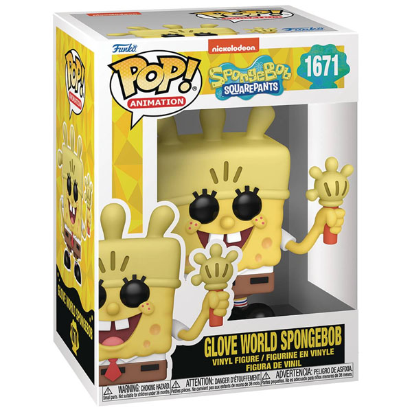 Funko POP #1671 SpongeBob Squarepants Glove World SpongeBob Figure